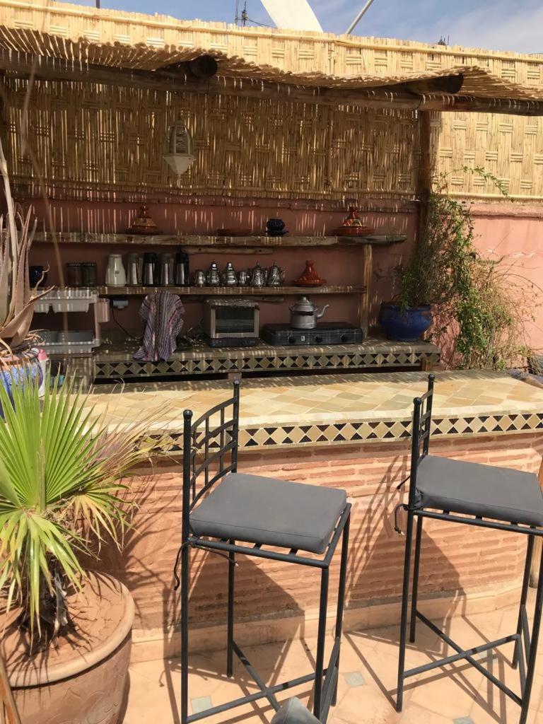 马拉喀什 巴布拉克密斯传统庭院旅馆酒店 外观 照片